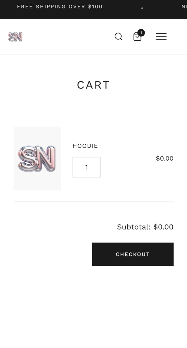 Cart Page